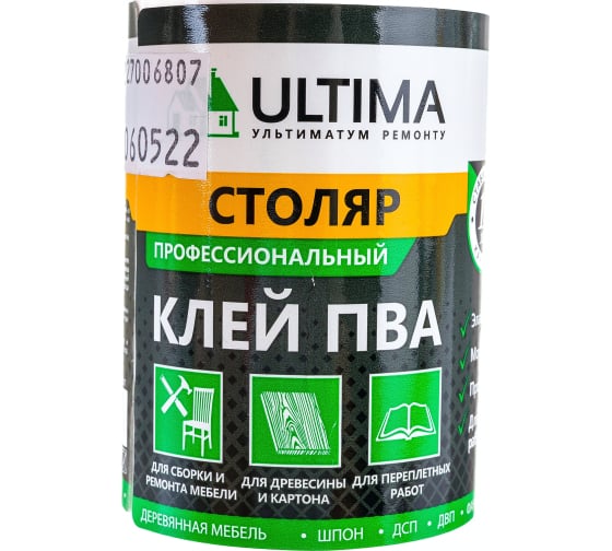 Клей ПВА ULTIMA Столяр 80г